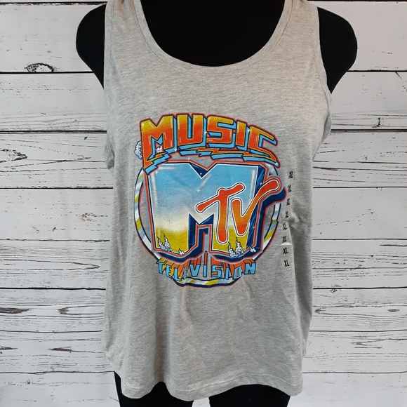 MTV gray Tank-top - Picture 1 of 3